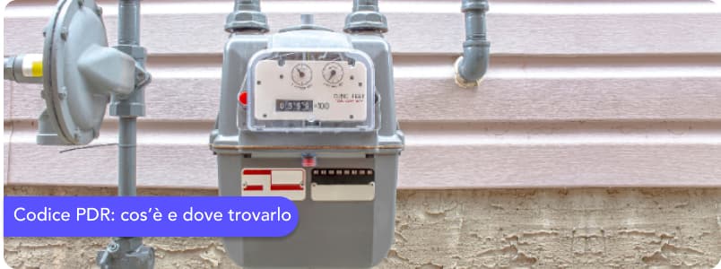 Il codice PDR: cos’è, dove trovarlo e a cosa serve