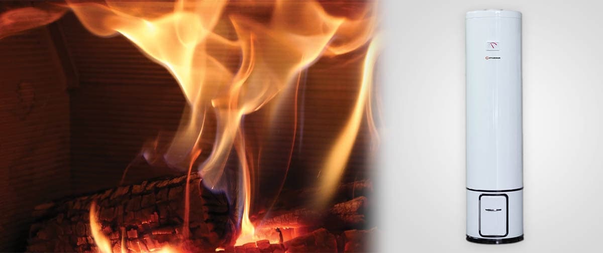 Combatti il rincaro del gas con lo scaldabagno a legna