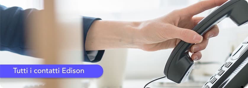 Edison Energia contatti: numero verde e assistenza clienti