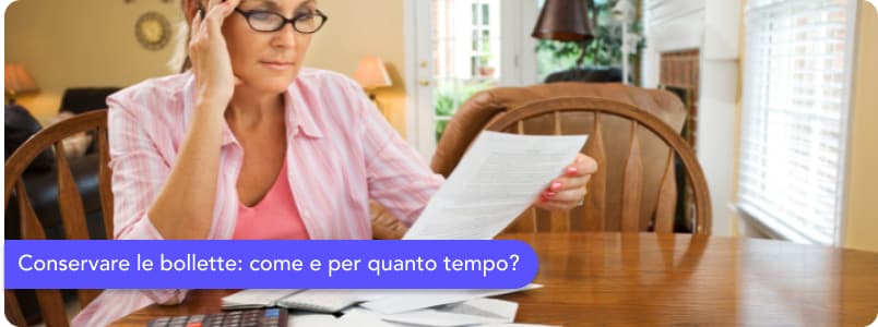 Conservare le bollette: per quanto tempo è obbligatorio e come farlo?