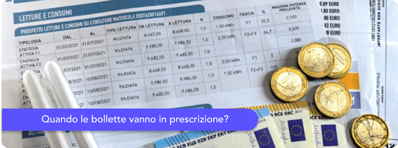 Prescrizione bolletta: cosa significa e come comportarsi