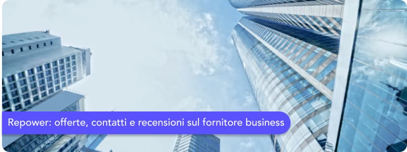 Repower: offerte, contatti e recensioni dei clienti del fornitore