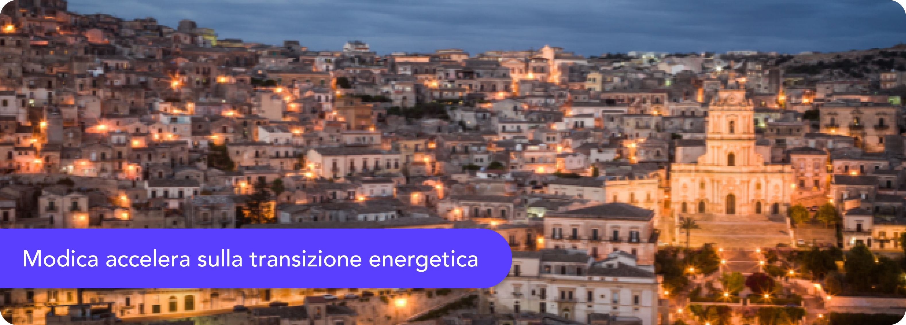 Modica accelera sulla transizione energetica per gestire i picchi termici stagionali