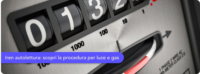 Iren autolettura: come si comunica la lettura dei contatori luce e gas?