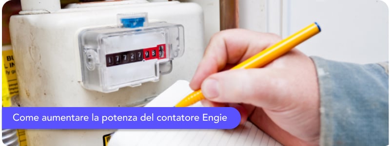 Come si aumenta la potenza del contatore con Engie?