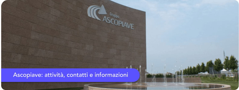 Ascopiave: contatti, sportelli e informazioni del distributore