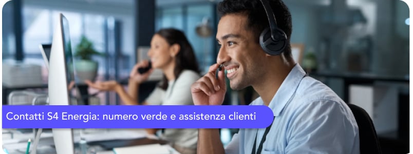 Contatti S4 Energia: numero verde e assistenza clienti
