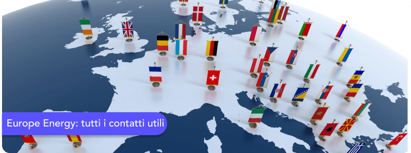 Europe Energy: tutti i contatti utili per l'assistenza clienti