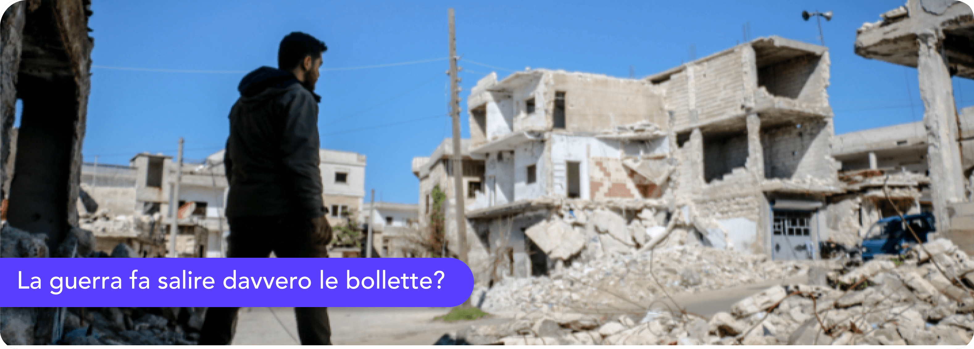 La guerra fa salire davvero le bollette?