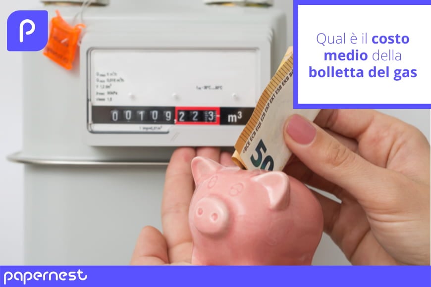 Qual è il costo medio della bolletta del gas