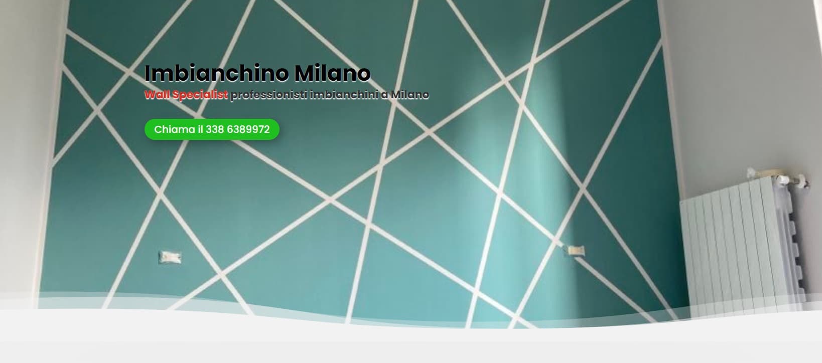 Tutto su una perfetta imbiancatura