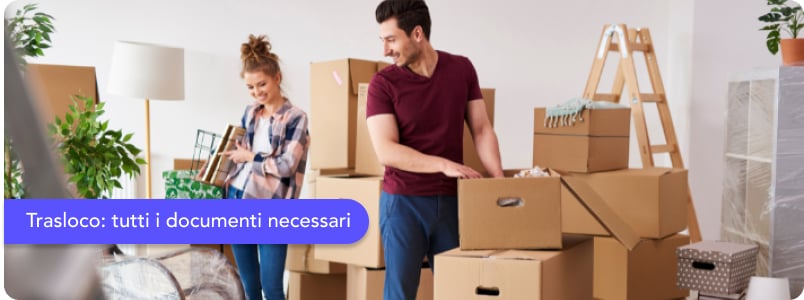 Trasloco: tutti i requisiti e i documenti necessari