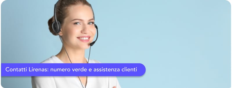 Lirenas Gas e Luce numero verde: assistenza e contatti