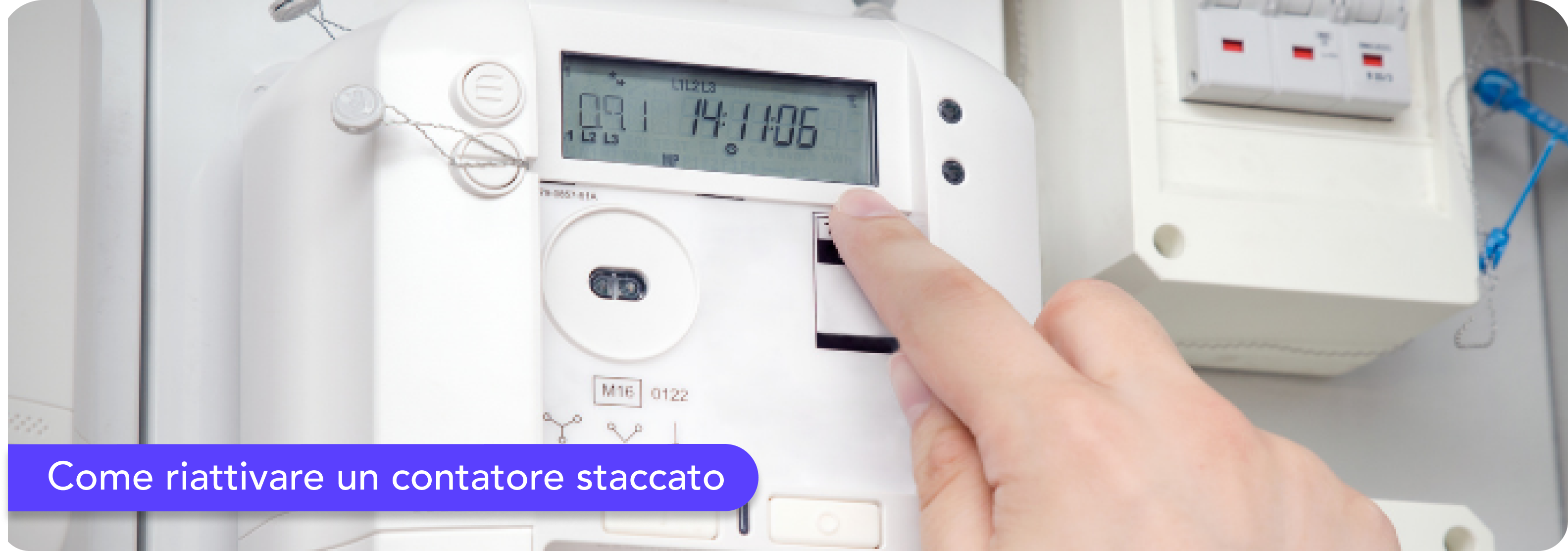 Come riattivare un contatore staccato se il debito è tuo o dell'inquilino precedente