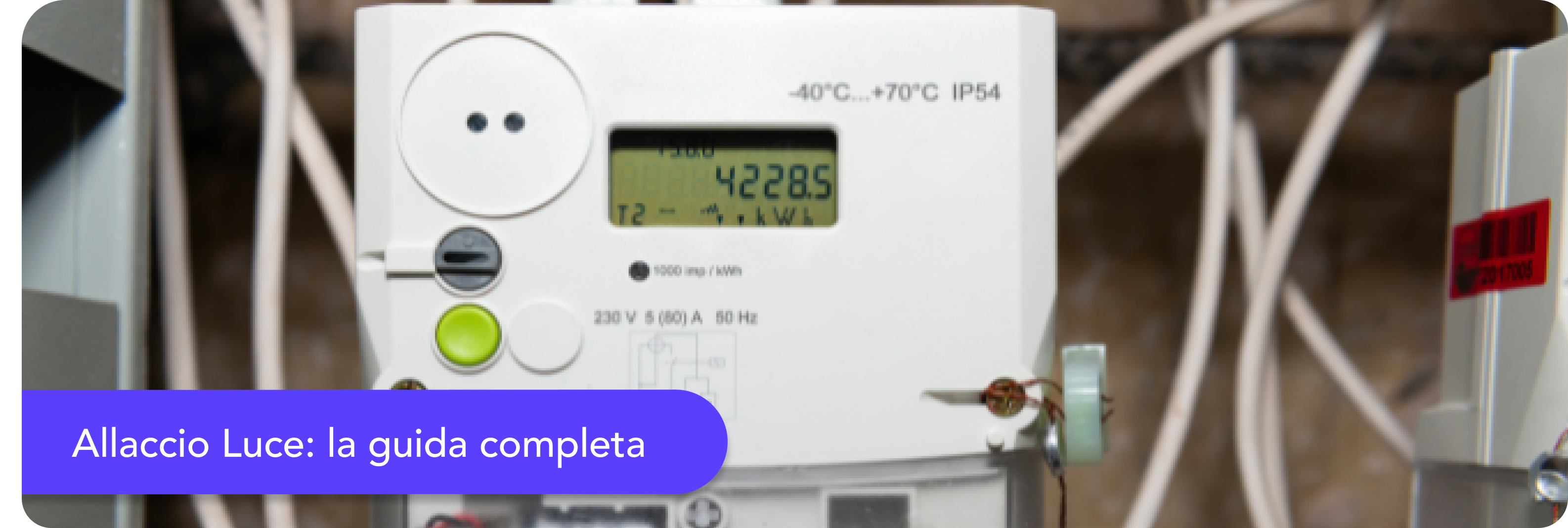 Guida all'allaccio luce: costi, tempi e come richiedere il contatore