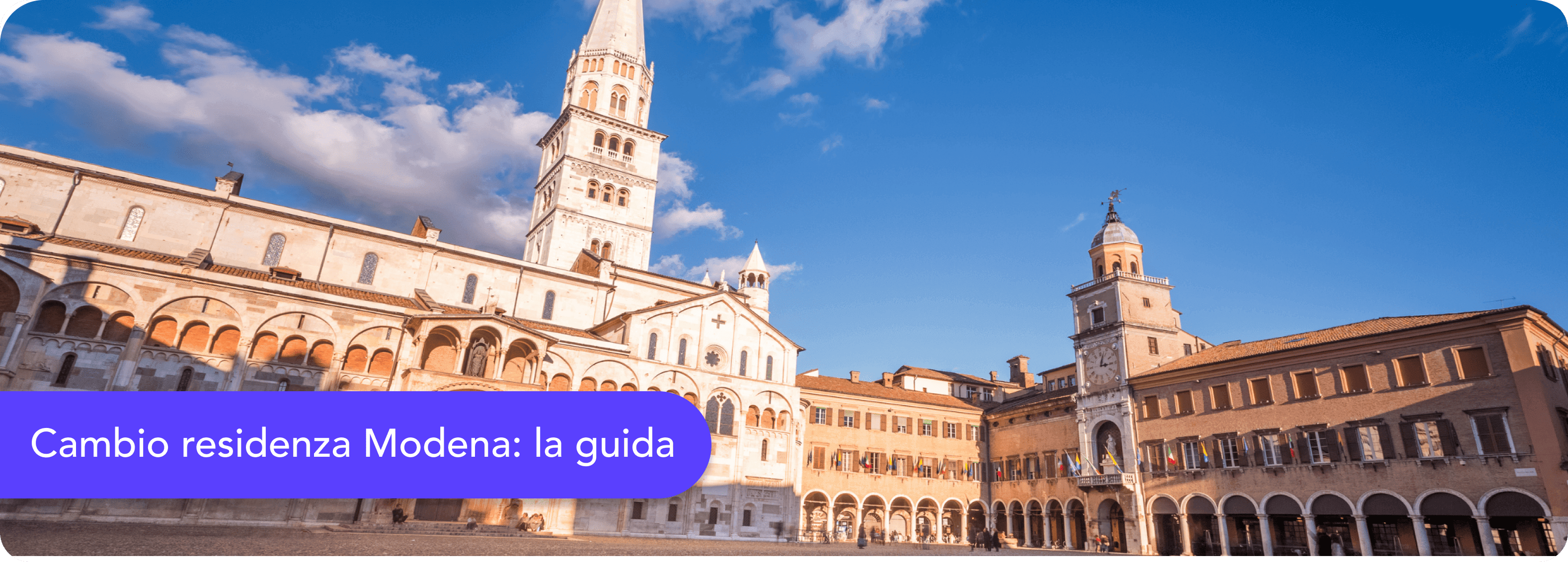 Cambio residenza Modena: guida pratica su richiesta online, moduli e tempi