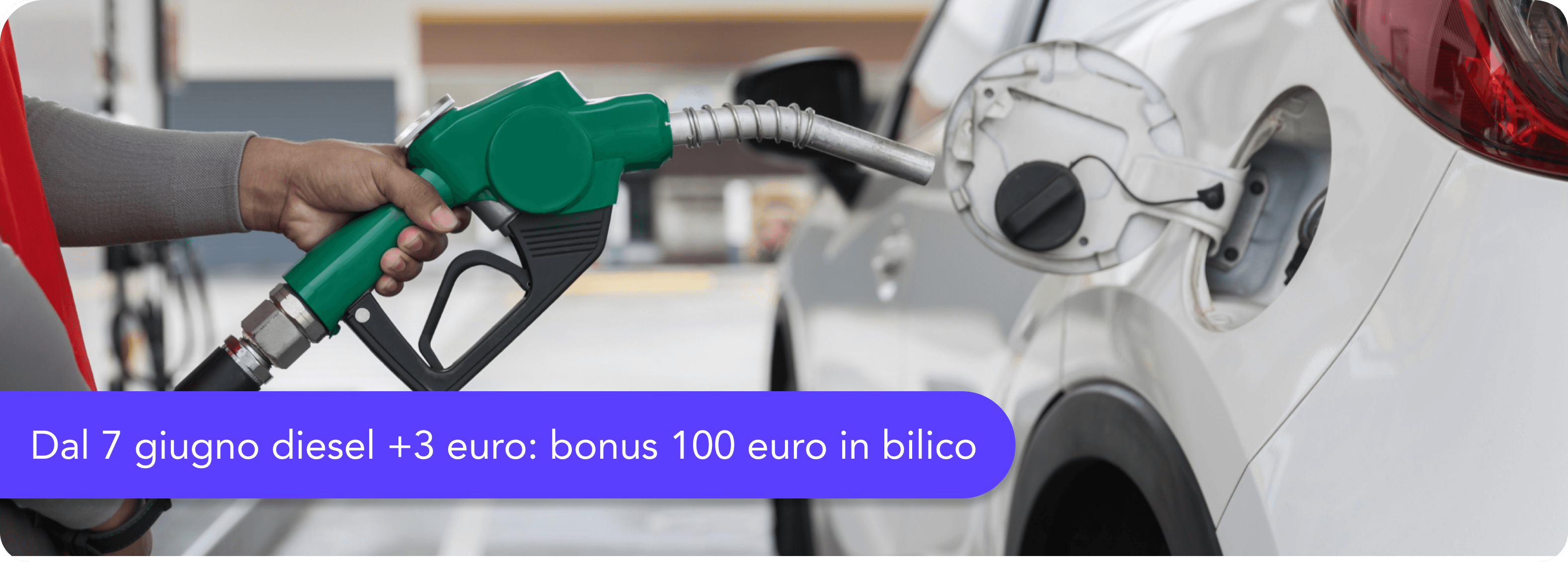 Taglio accise e bonus 100 euro: dal 7 giugno il pieno diesel aumenta di 3 euro